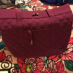 Vera Bradley plum tote